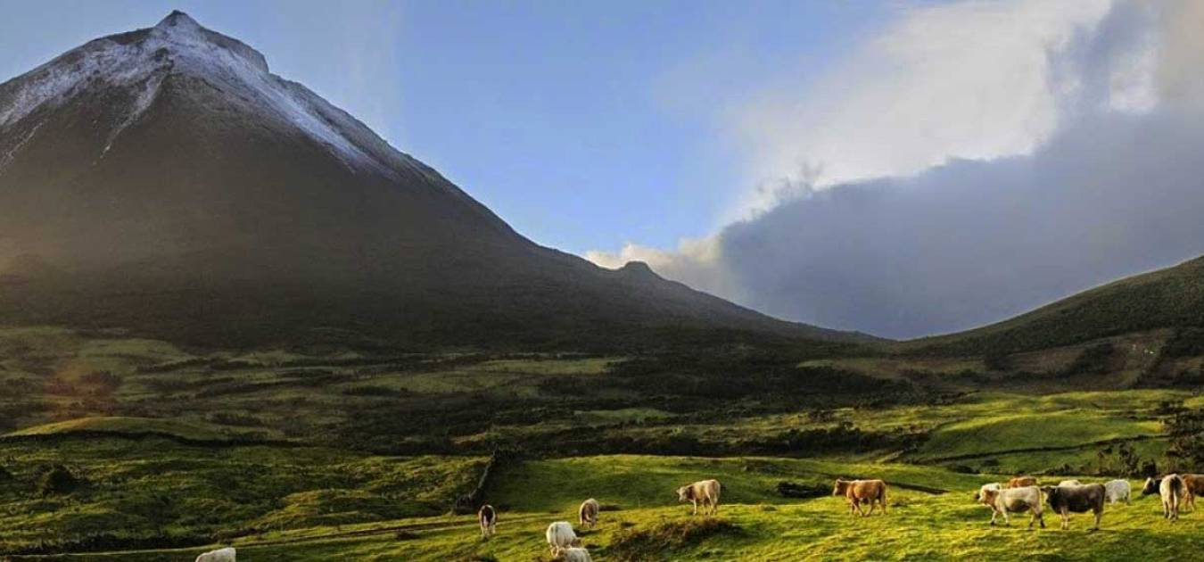 Car Hire Station on Pico Island in the Azores
